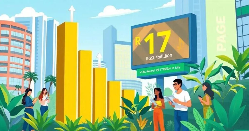 VGBL Arrecada R$ 17 Bilhões em Julho: Recorde Histórico